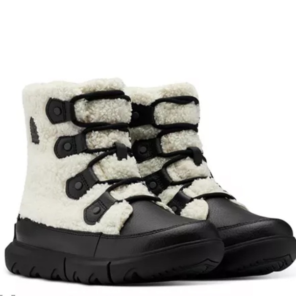 Sorel Explorer II Joan Cozy Sherpa Boots Size 10 - Picture 2 of 10